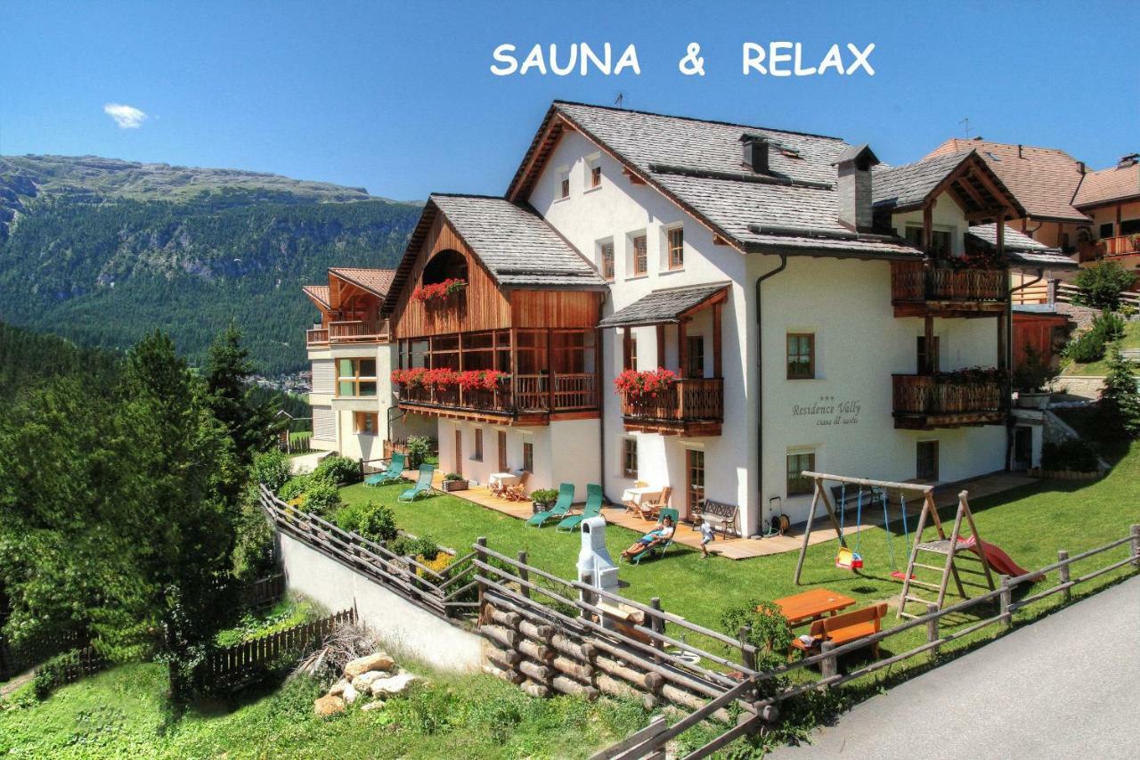 Dolomites Apartments Ciasa Vally Сан-Кассіано Екстер'єр фото